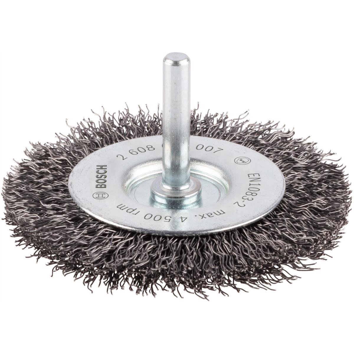 Bosch PRO Scheibenbürste, gewellt, 4500 U/min, 0,3 mm Drahtstärke