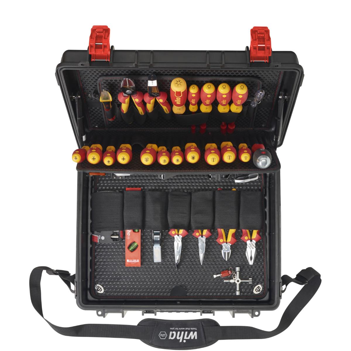 Wiha Werkzeugkoffer XL electric 81-teilges Set
