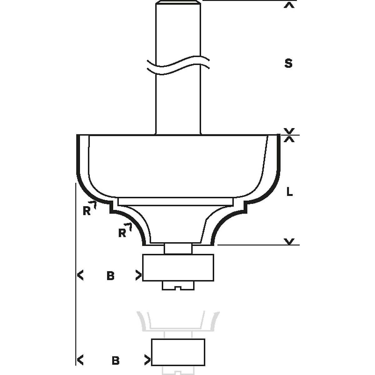 Bosch PRO Kantenformfräser C