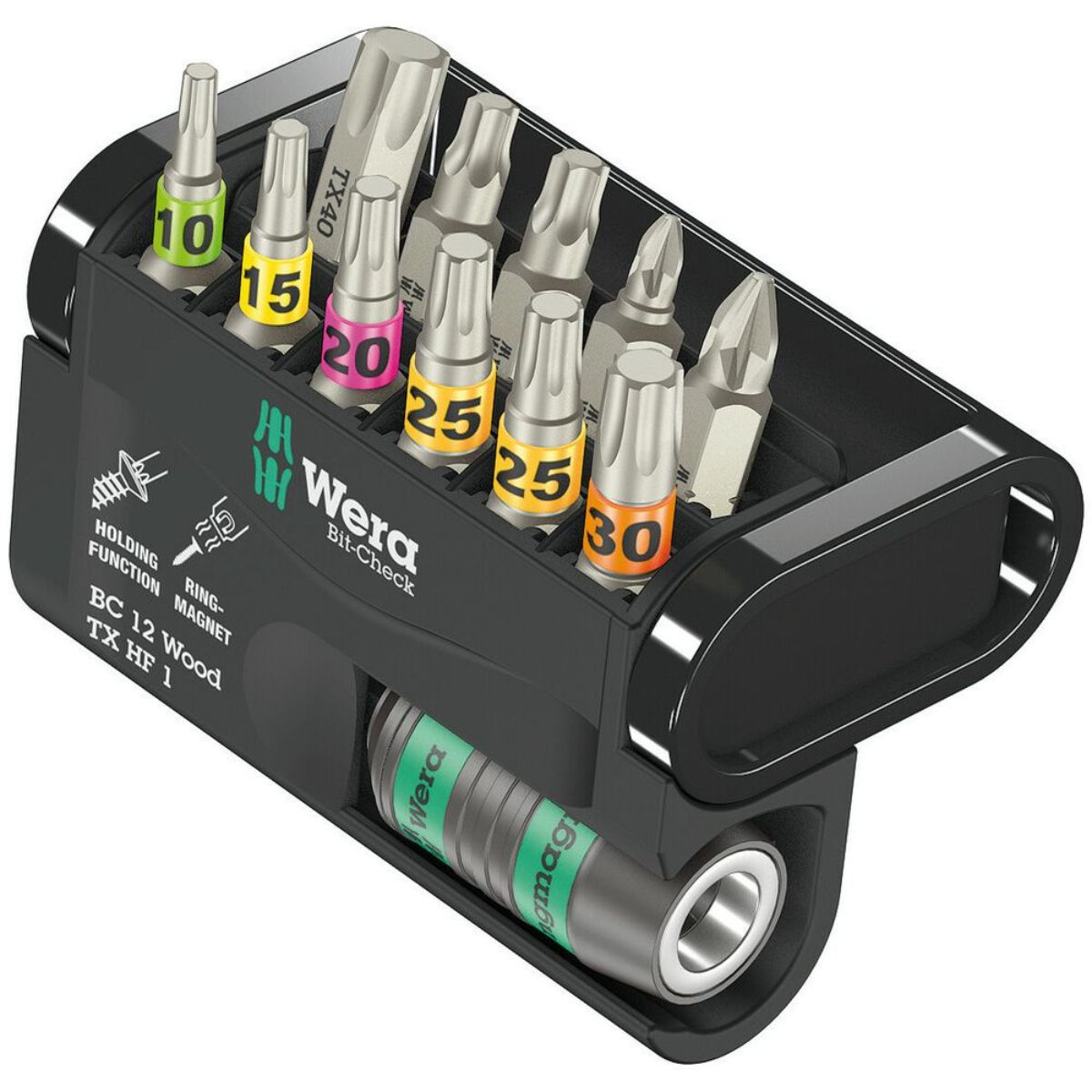 Wera Bit-Check 12 Wood TX HF 1, 12-teilig