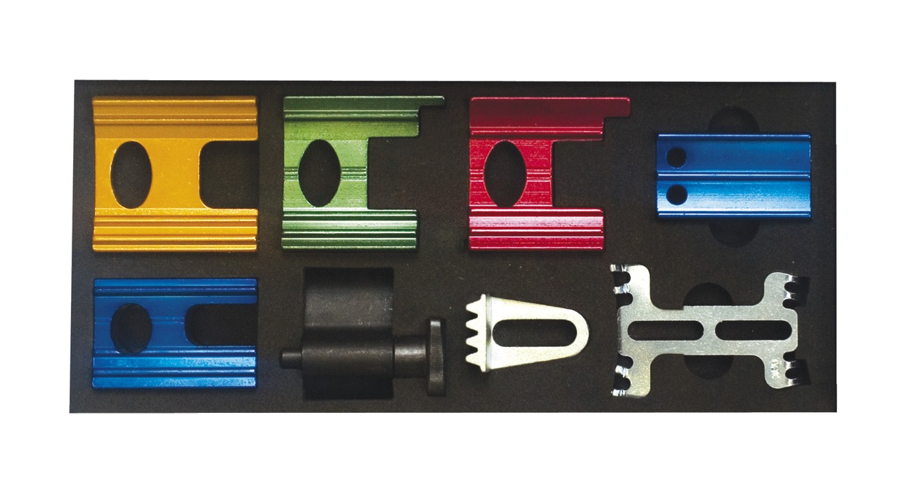 KS Tools Universal - Zündzeitpunkt-Einstell-Satz - Benzinmotoren, 9-tlg