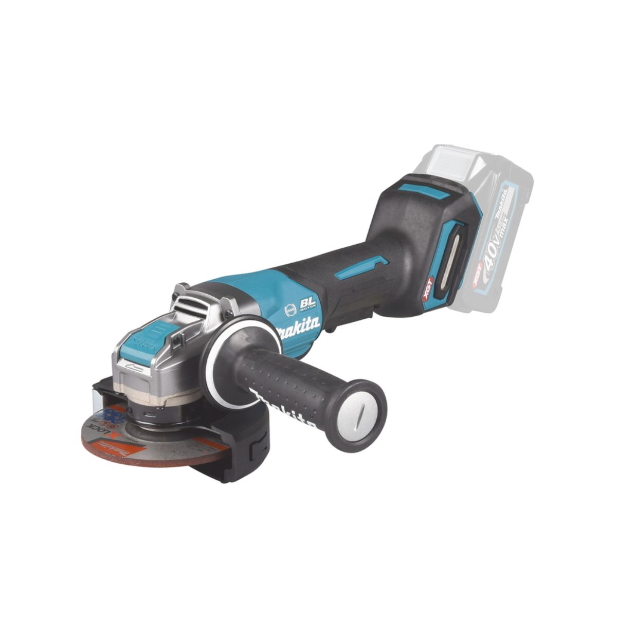 Makita Akku-Winkelschleifer 40V max. (ohne Akku, ohne Ladegerät) GA047GZ