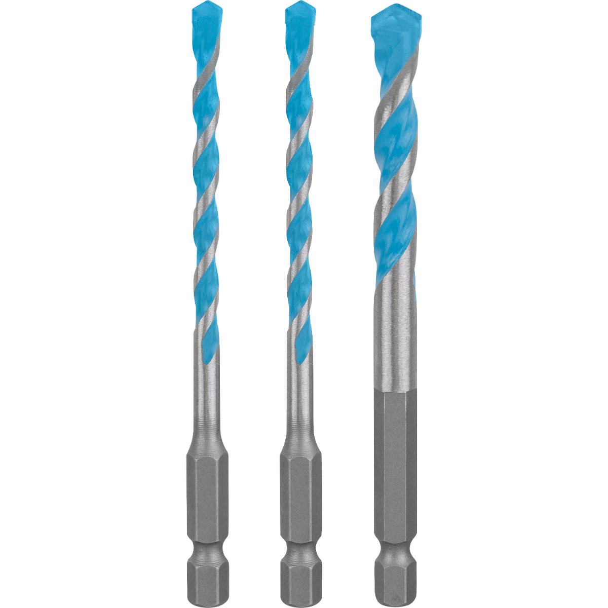 Bosch EXPERT HEX-9 Multi Construction Bohrer D= 5 / 6 / 8 mm, 3-teiliges Set