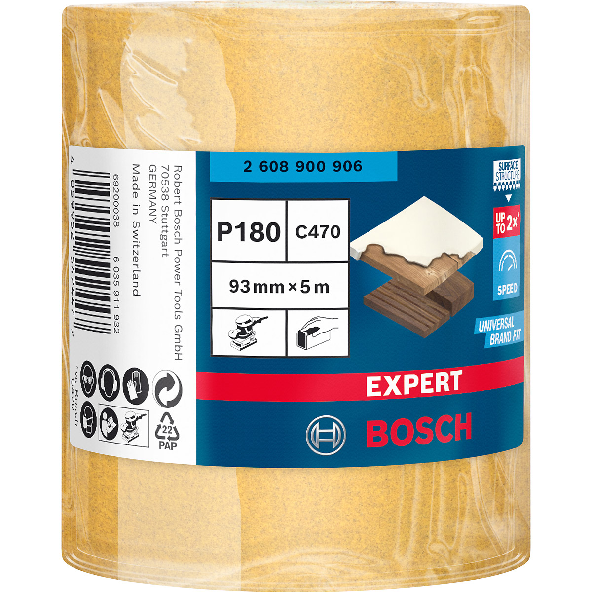 Bosch EXPERT C470 Schleifpapierrolle zum Handschleifen