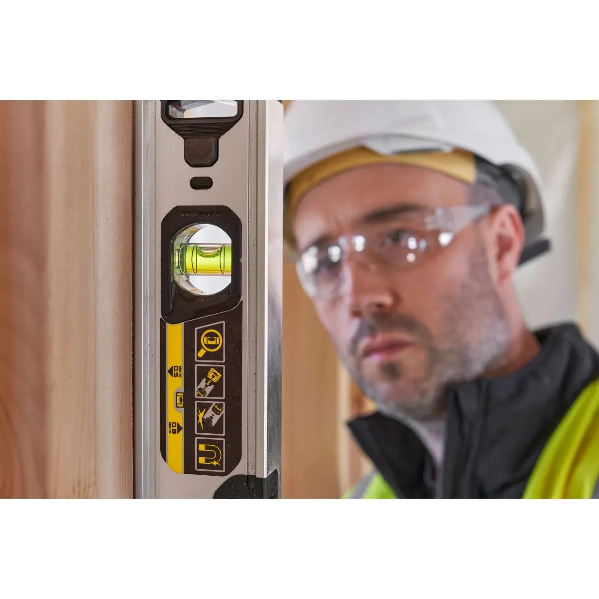 STANLEY FATMAX Hohlprofil-Wasserwaage 40cm (magnetisch)