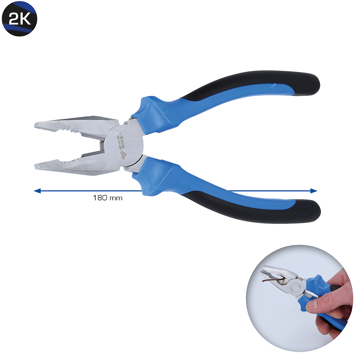 Brilliant Tools Kombizange 160 mm