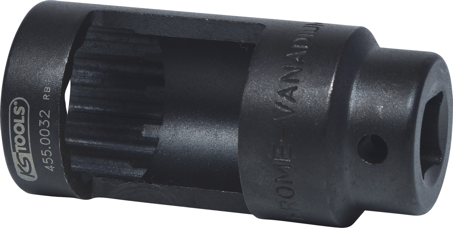 KS Tools 1/2" Diesel-Injektoren-Stecknuss 12-kant, 27mm