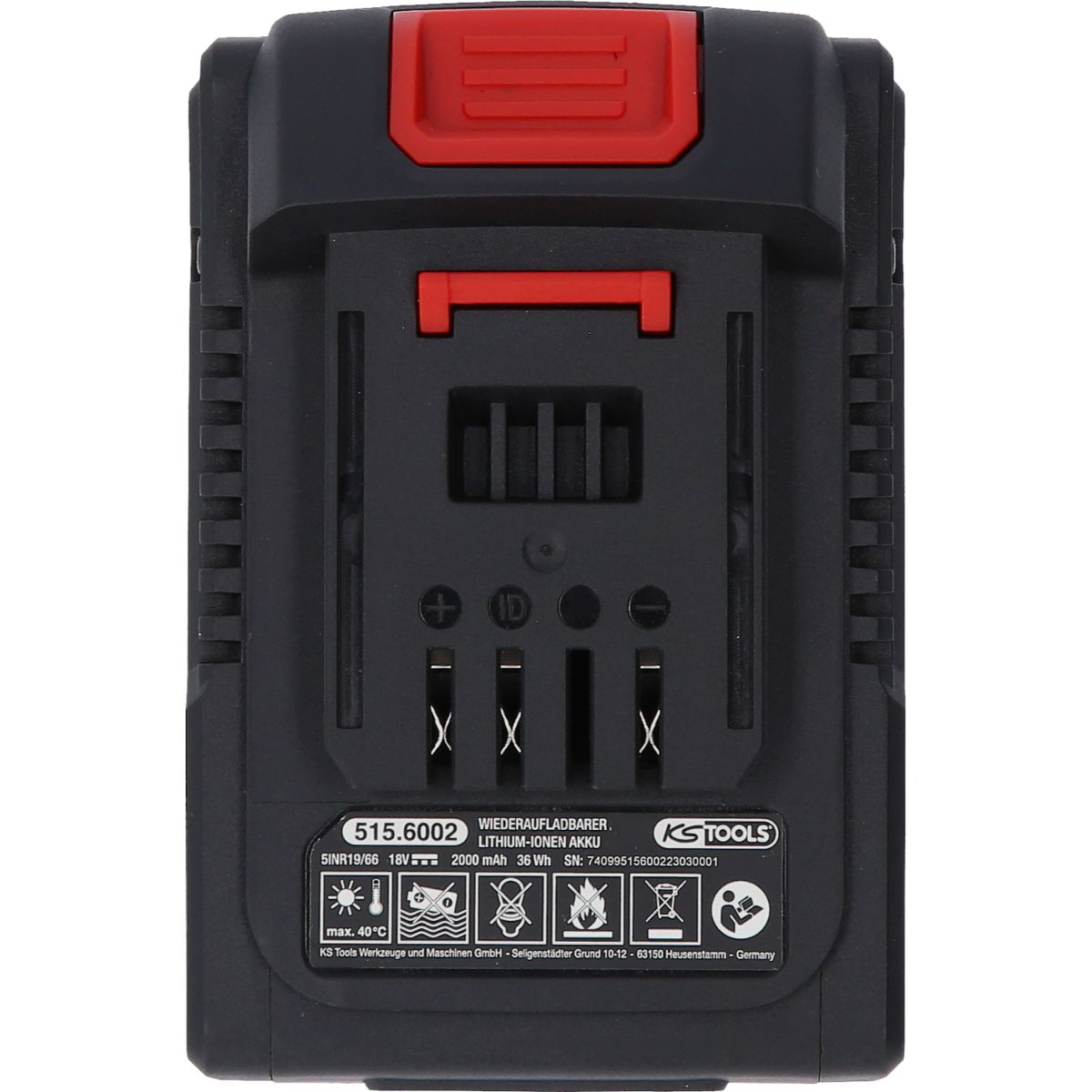 KS Tools eMONSTER Akku, 18V, 2.0Ah