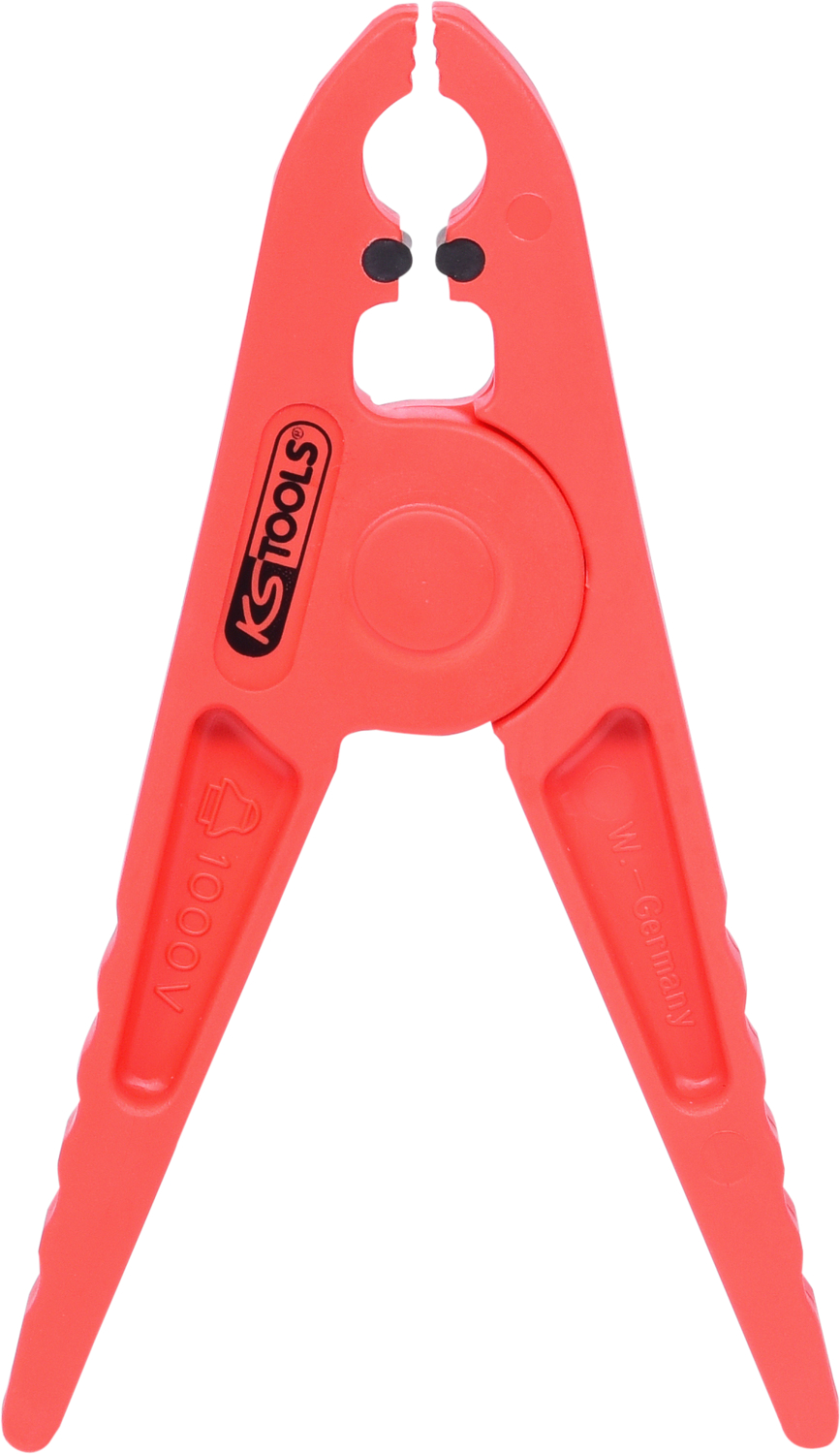 KS Tools Kunststoff-Klammer mit Schutzisolierung, groß, 160mm
