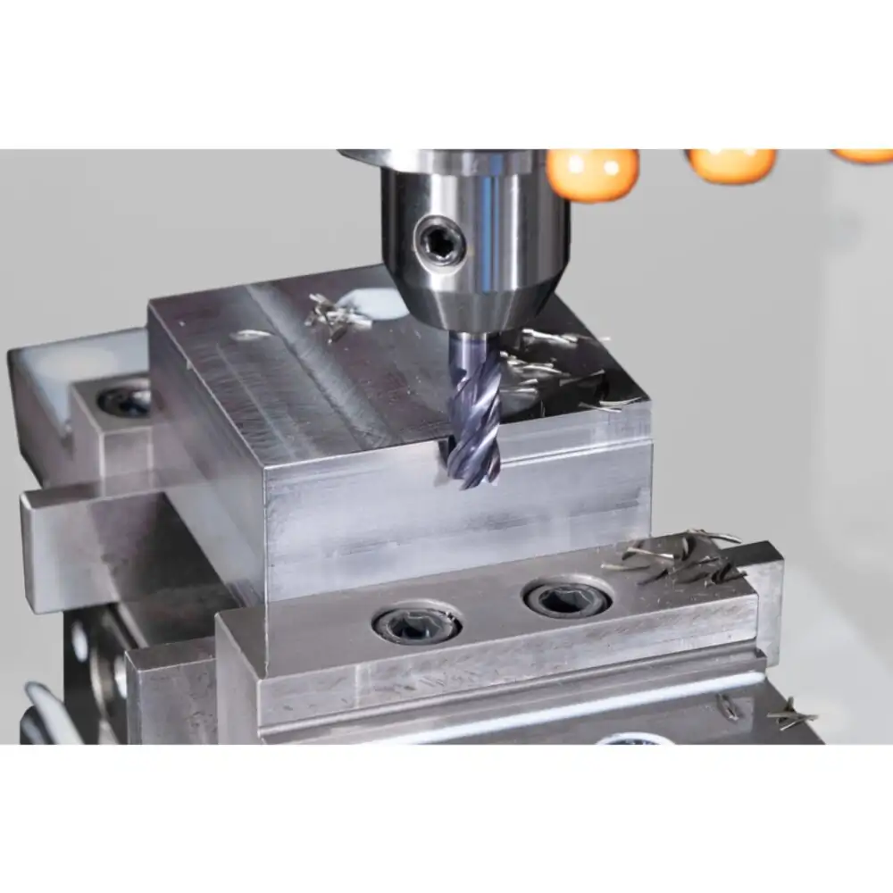 PFERD Tools VHM Eckfräser lang 4 Schneiden 45° Fase TiAlN Schaft HA Universal Line
