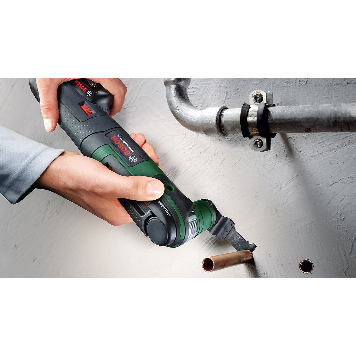 Bosch Akku-Multifunktionswerkzeug AdvancedMulti 18, mit 1 x PBA 18V 2.5 Ah Akku