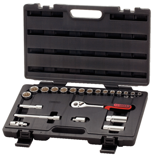KS Tools 3/8" Steckschlüssel-Satz, 22-tlg