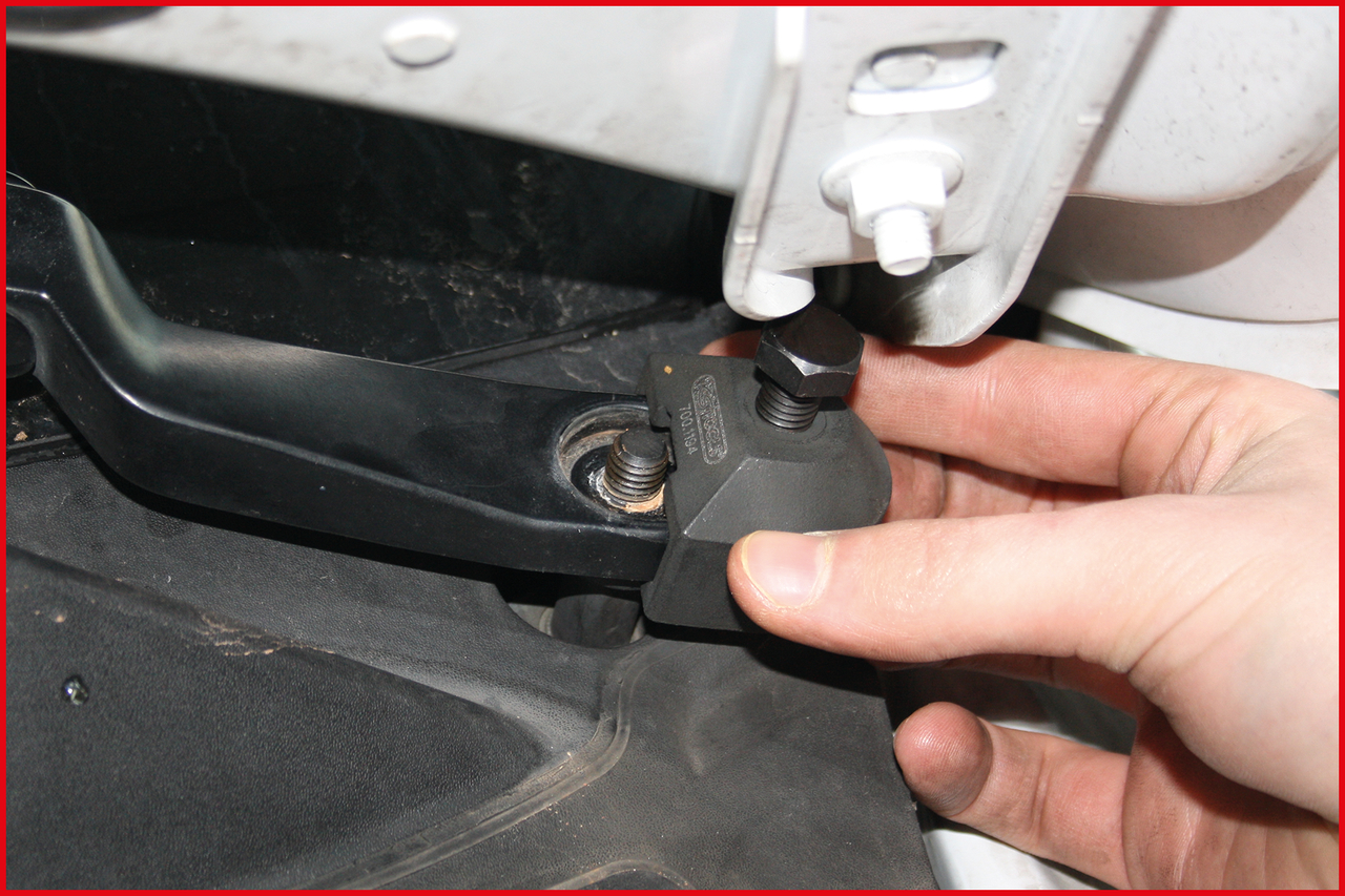 KS Tools Spezial Scheibenwischerarm-Abzieher mit Abziehgabel für Audi Q7, 26,5mm