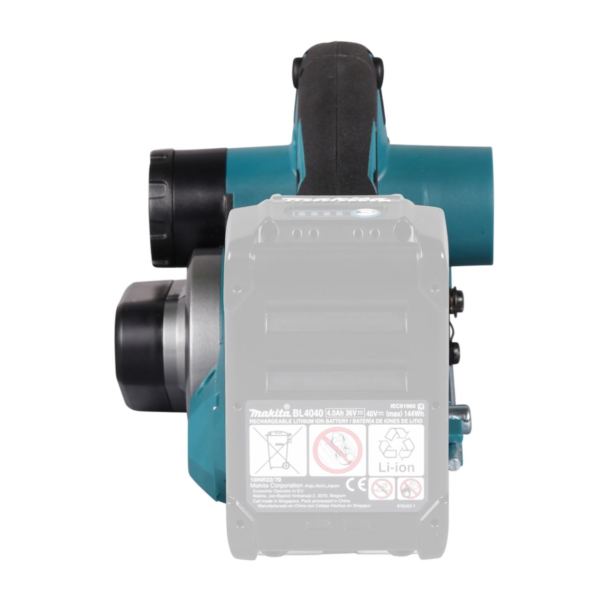 Makita Akku-Hobel 40V max. (ohne Akku, ohne Ladegerät) KP001GZ