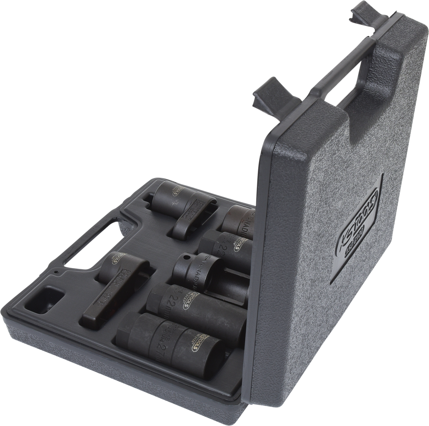 KS Tools 3/8"+1/2" Sensoren-Stecknuss-Satz, 7-tlg