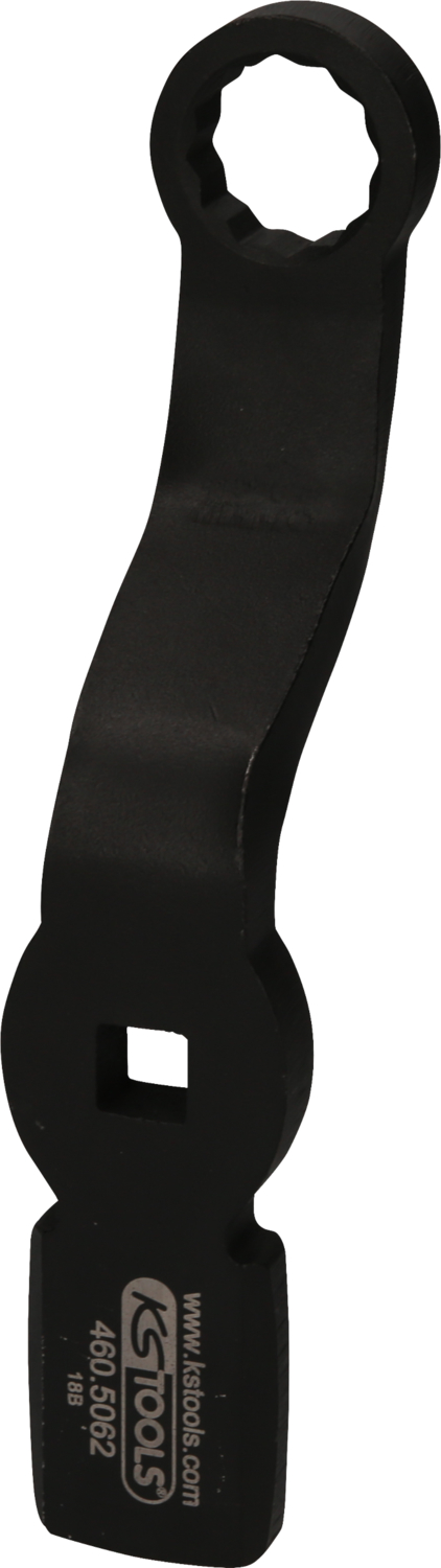 KS Tools 1/2" Schlag-Zwölfkant-Schlüssel mit 2 Schlagflächen, 24mm