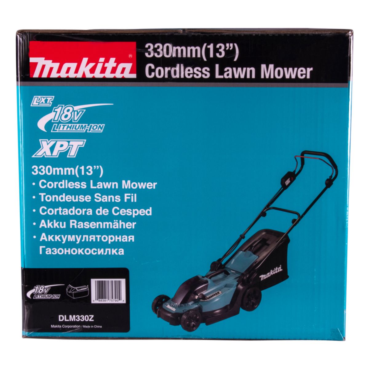 Makita Akku-Rasenmäher LXT 18V 33cm (ohne Akku, ohne Ladegerät) DLM330Z
