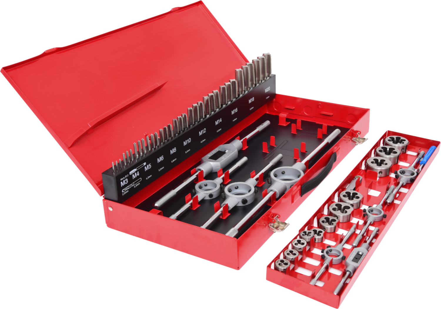 KS Tools HSS Gewindeschneidwerkzeug-Satz, 54-tlg