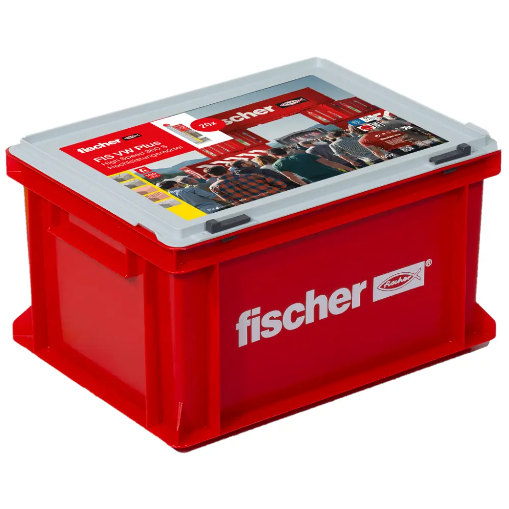 Fischer Aktion 2025 - Injektionsmörtel FIS VW Plus High Speed 360 S HWK G - Handwerkerkoffer groß