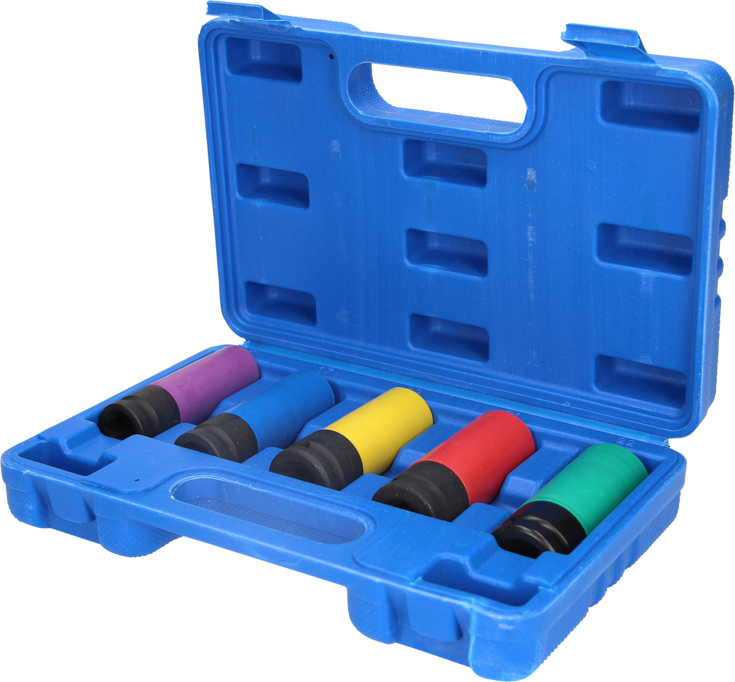 Brilliant Tools 1/2" Alu-Felgen-Kraft-Stecknuss-Satz, 5-tlg - BT691010