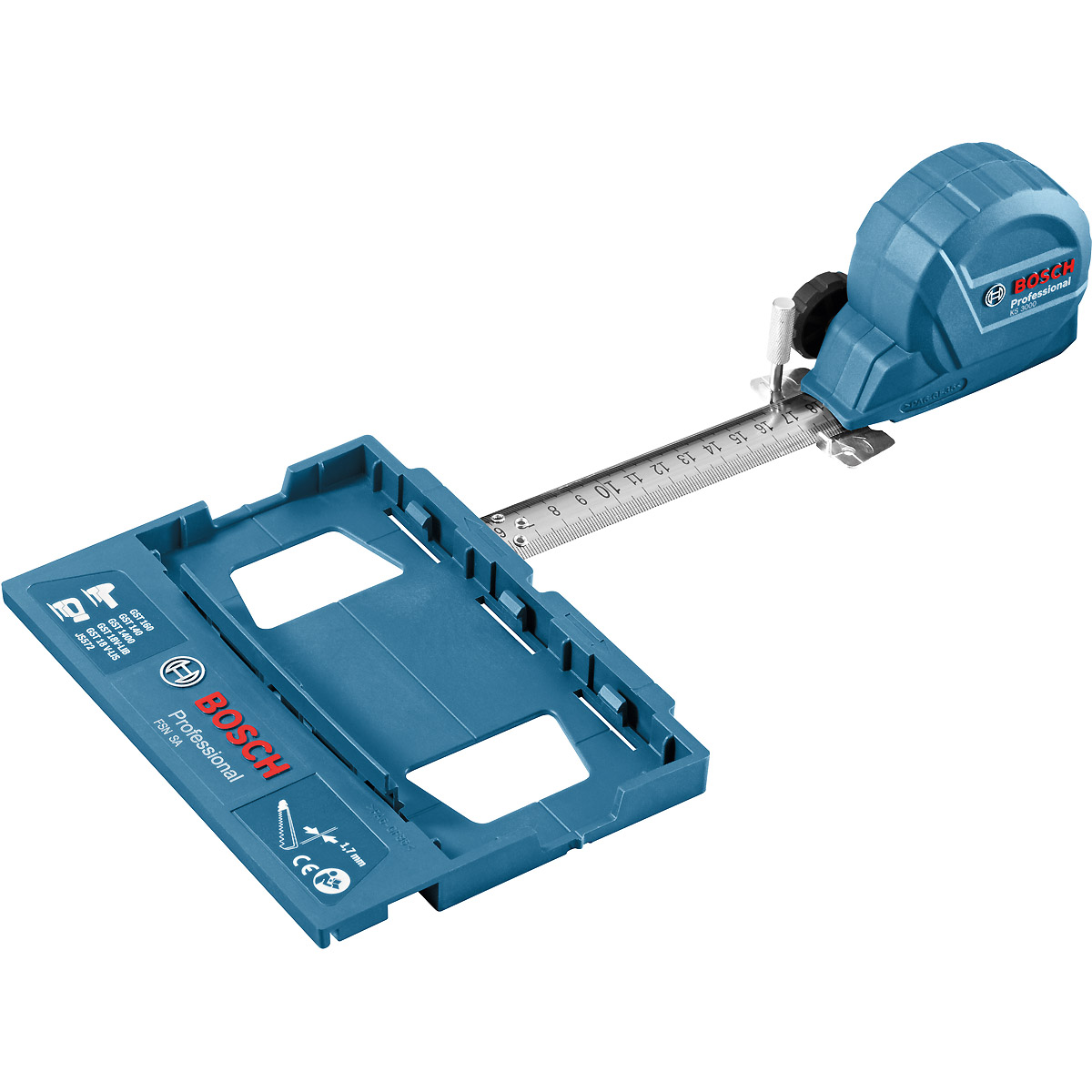 Bosch KS 3000 und Führungsschienenadapter FSN SA, Systemzubehör