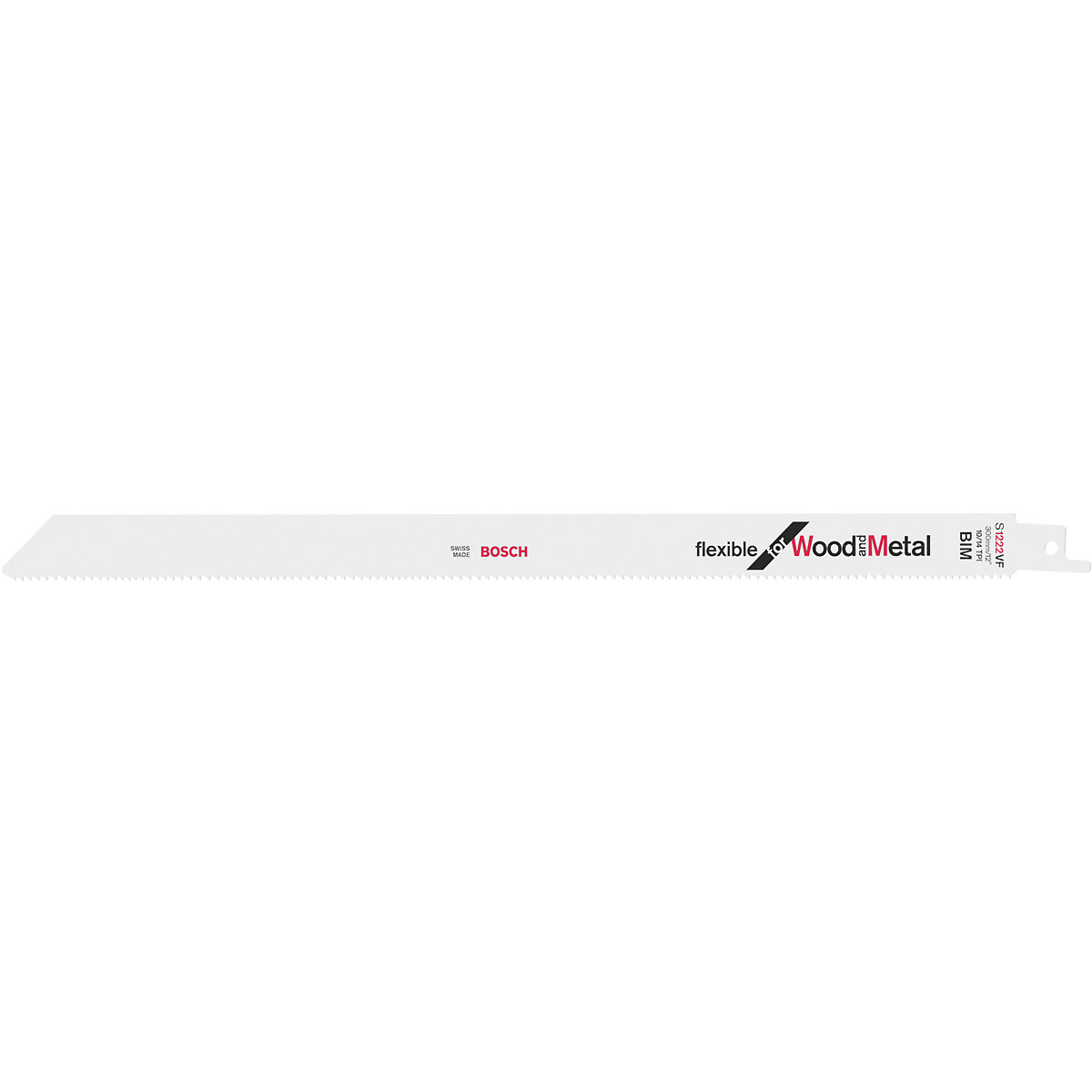 Bosch Säbelsägeblatt S 1222 VF, Flexible for Wood and Metal