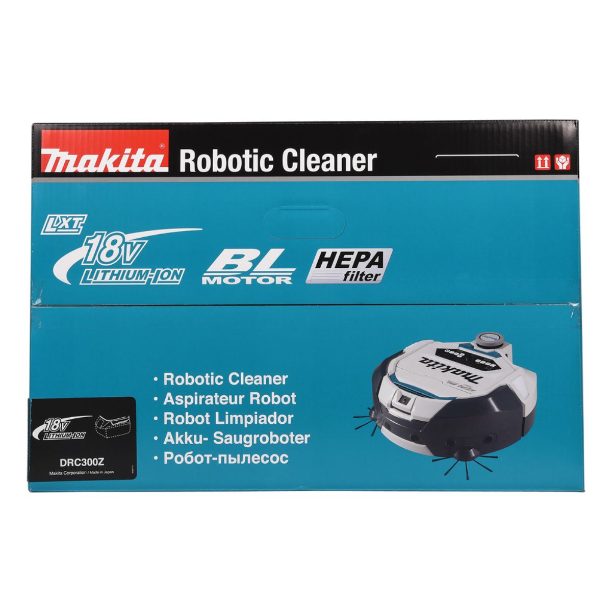 Makita Akku-Saugroboter 18V (ohne Akku, ohne Ladegerät) DRC300Z