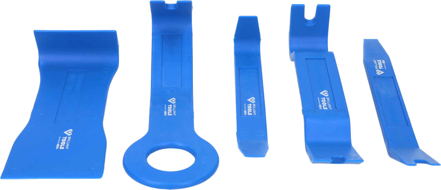 Brilliant Tools Zierleistenkeile-Satz, 5-tlg - BT511035