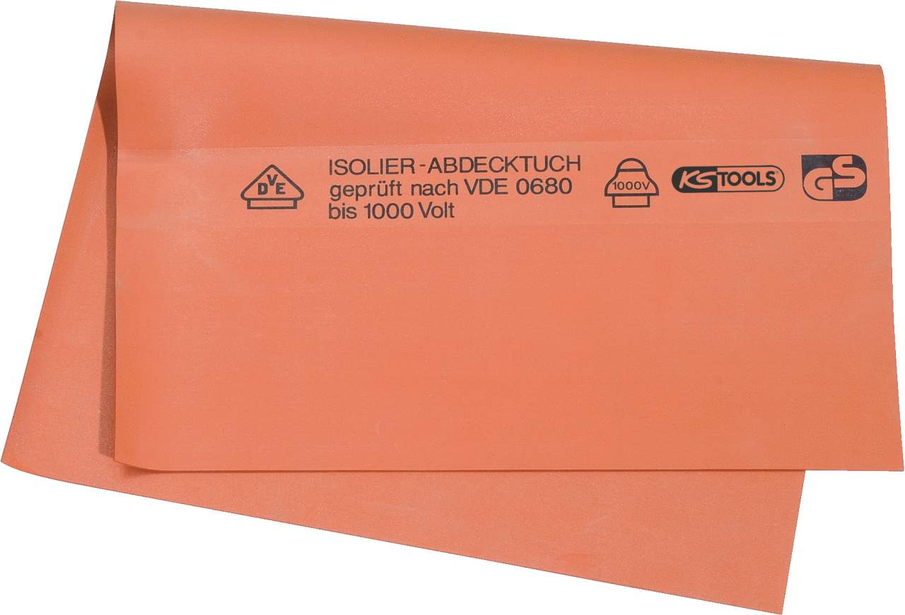 KS Tools Gummi-Abdecktuch mit Schutzisolierung, Stärke 1,6
