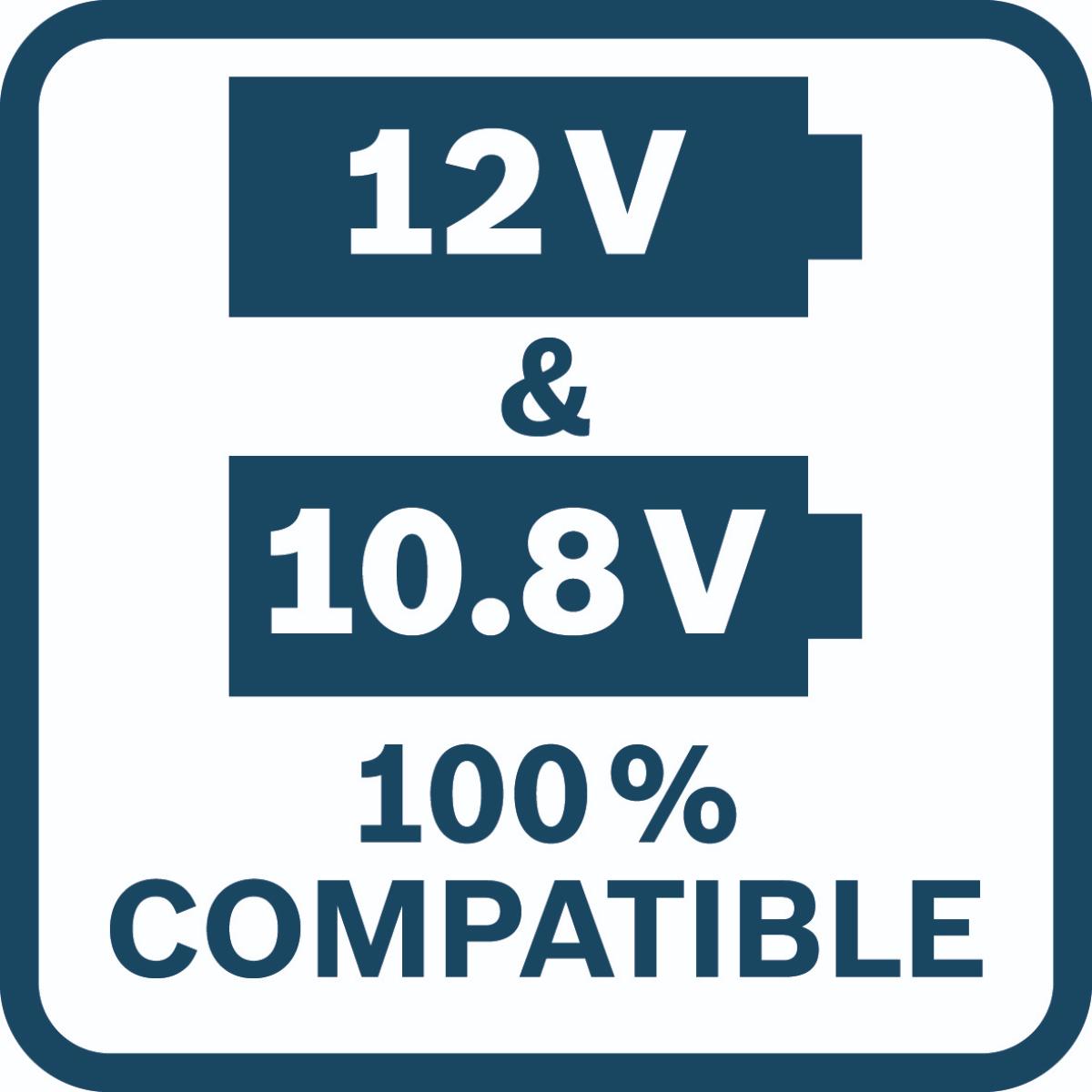 Bosch Akku-Bohrschrauber GSR 12V-15, 2 x Akku GBA 12V 2.0Ah