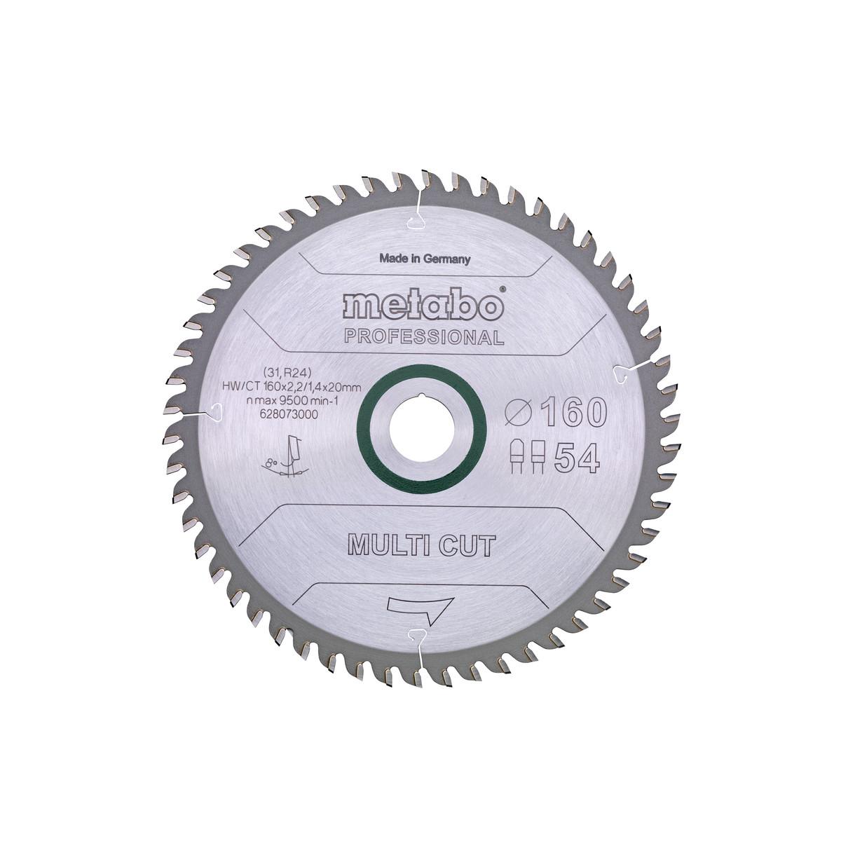 Metabo Sägeblatt multi cut - professional FZ / TZ 8°