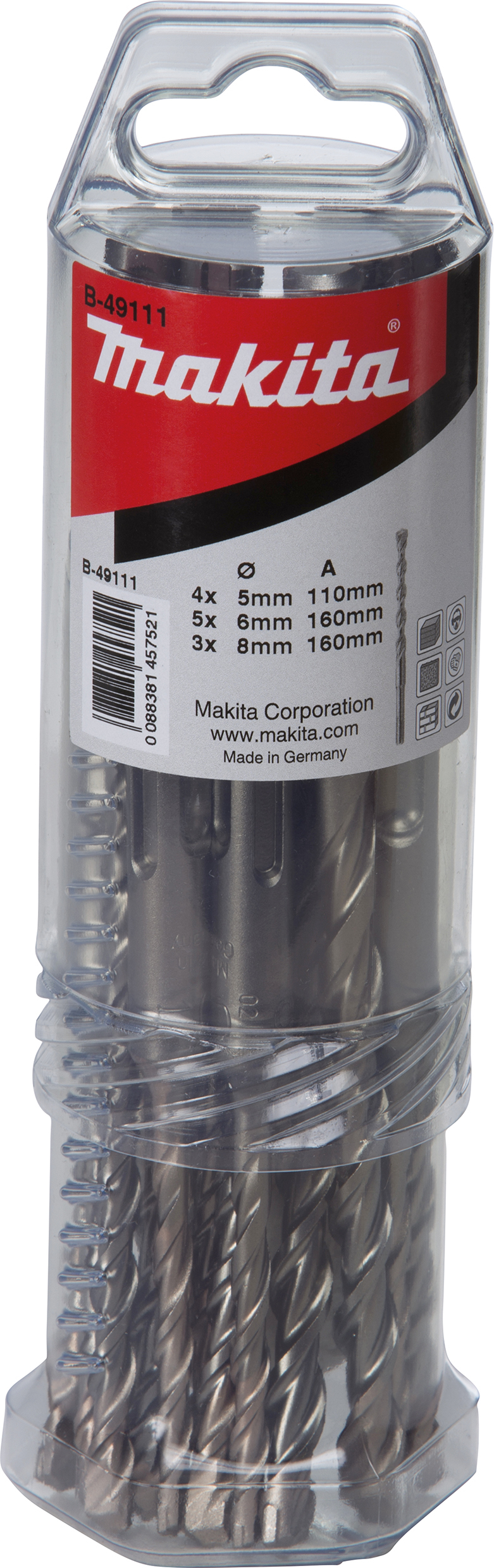 Makita HM Bohrer-Set V-PLUS