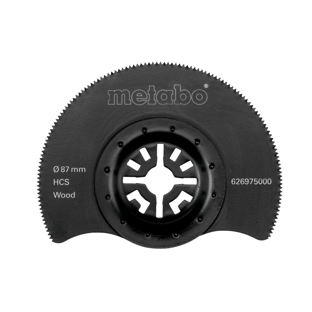 Metabo Segmentsägeblatt Classic, Holz, HCS, ø 87 mm