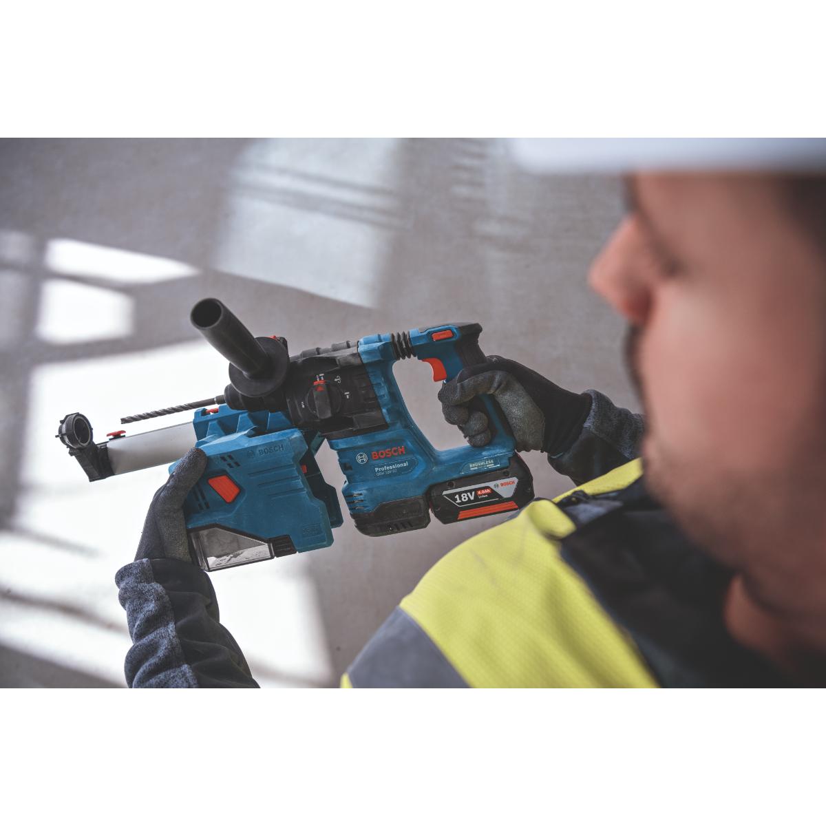 Bosch Absaughammer mit SDS plus GDE 18V-12