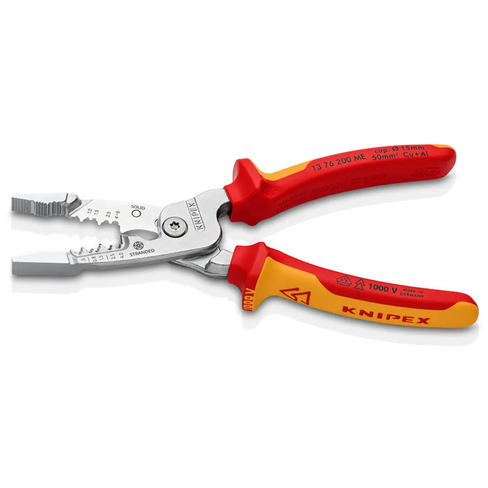 KNIPEX Multifunktions-Elektrikerzange metrisches Modell 200 mm