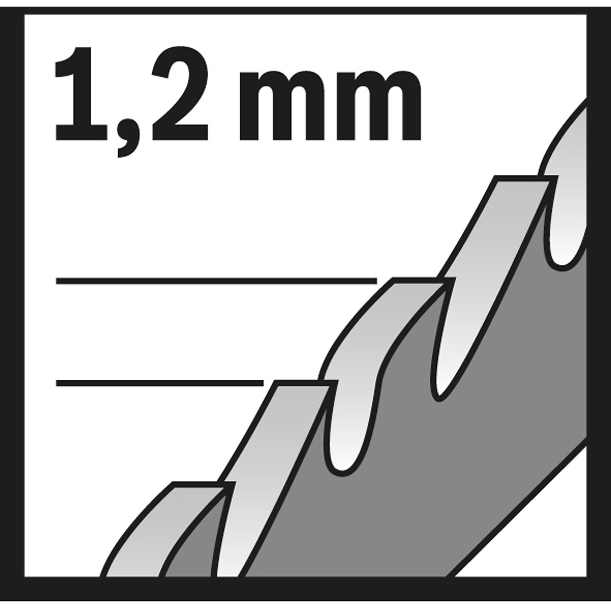 Bosch Stichsägeblatt T 321 AF Speed for Metal