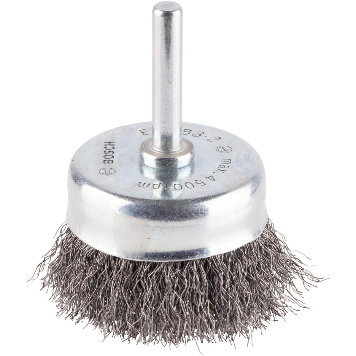 Bosch PRO Topfbürste, Stahl, gewellter Draht, 4500 U/ min