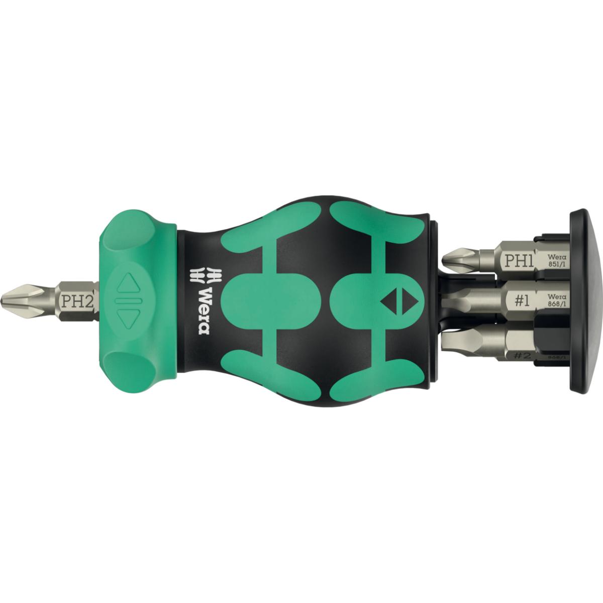 Wera Kraftform Kompakt Stubby Magazin RA 4, 6-teiliges Set