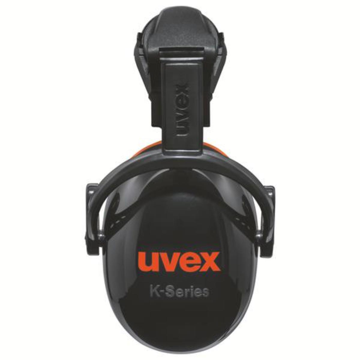uvex K30H Kapselgehörschutz schwarz/ rot SNR 34 dB