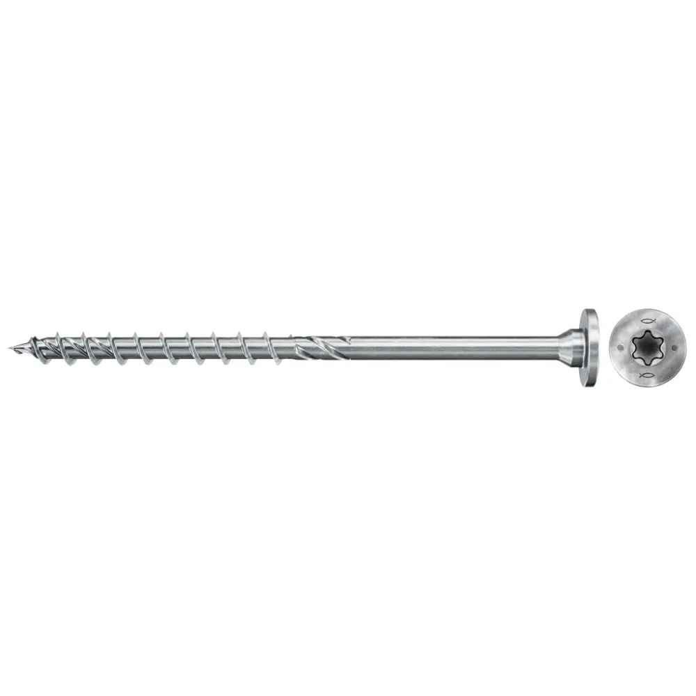 Fischer Spanplattenschraube 5x100 PowerFast FPF II ST25P BC, Stufensenkkopf, Innenstern TX, TG