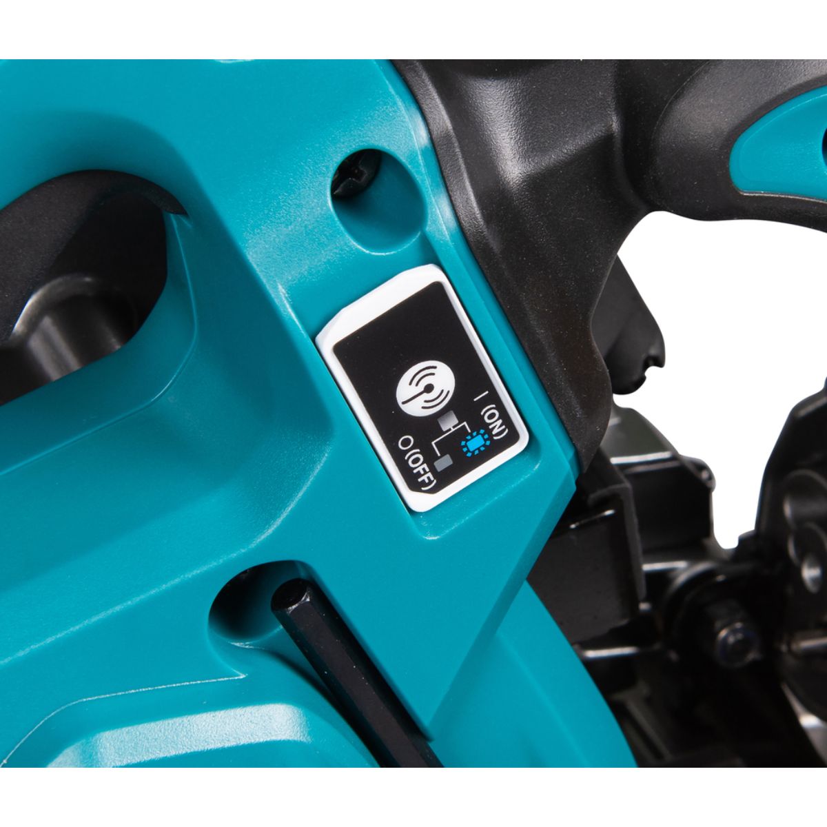 Makita Akku-Handkreissäge 57 mm 40V max. / 2,5 Ah, 2 Akkus + Ladegerät HS012GD201