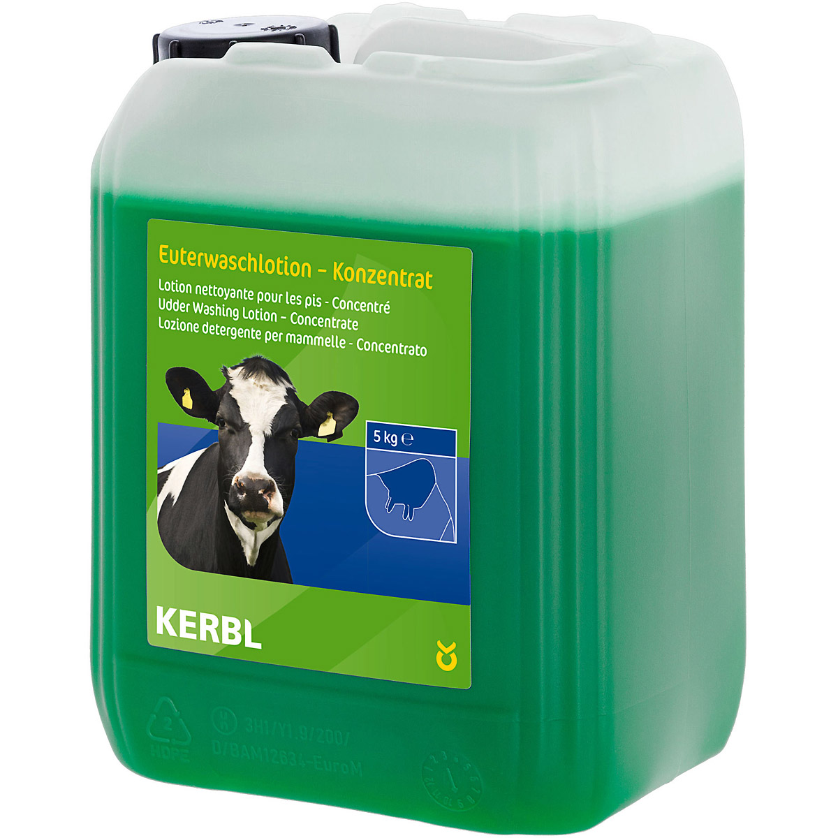 Kerbl Euter-Waschlotion, 5 kg Kanister