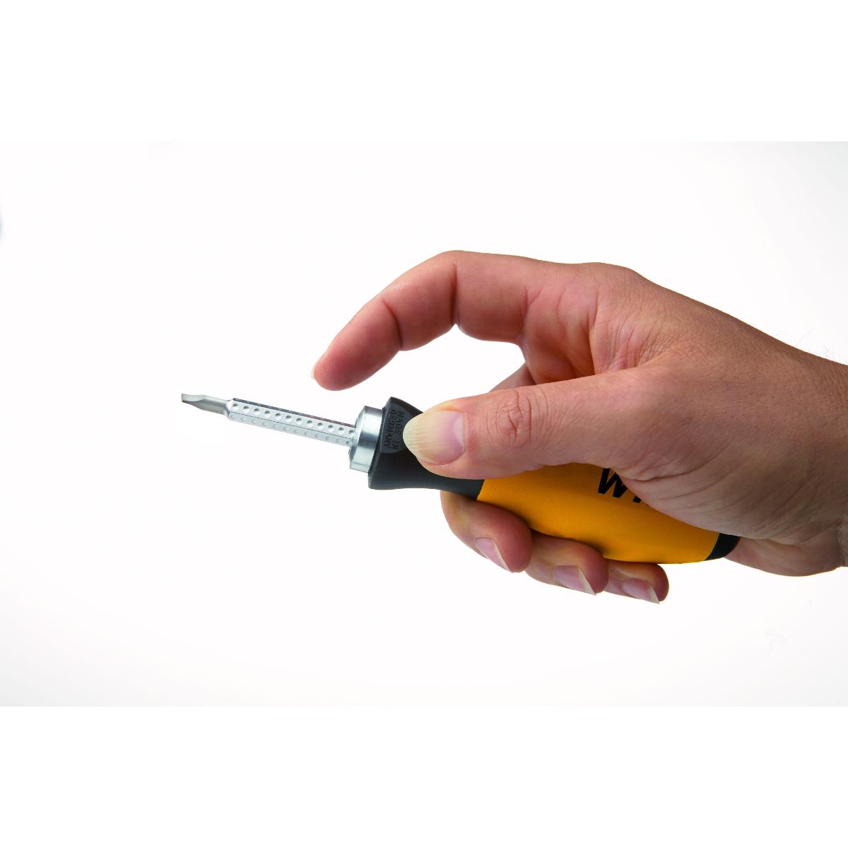 Wiha Schraubendrehergriff SoftFinish -telescopic für SYSTEM 6 Wechselklinge