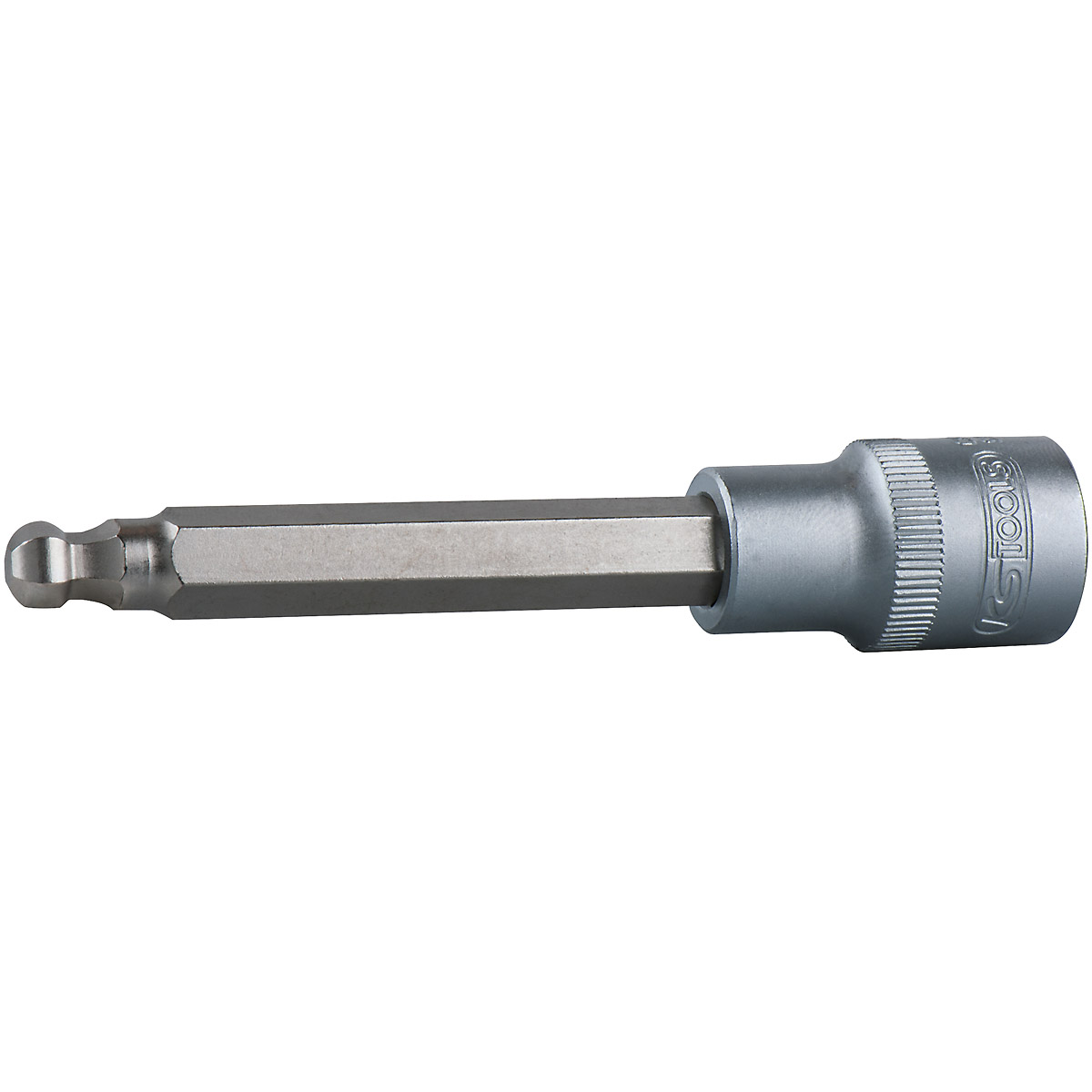 KS Tools 1-2" Bit-Stecknuss Innensechskant mit Kugelkopf, lang