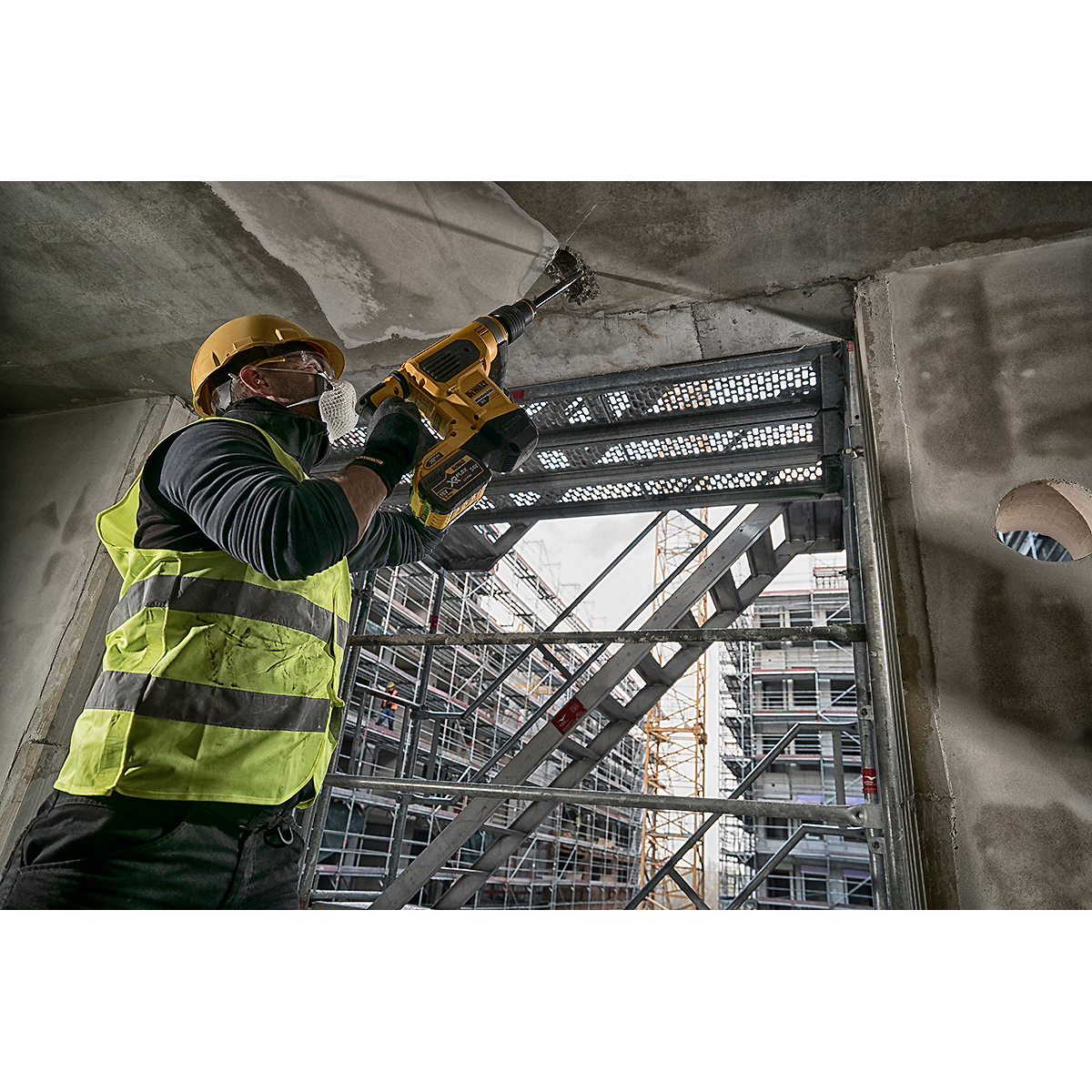 DEWALT Akku-Kombihammer 54V SDS-plus 40mm Basisversion