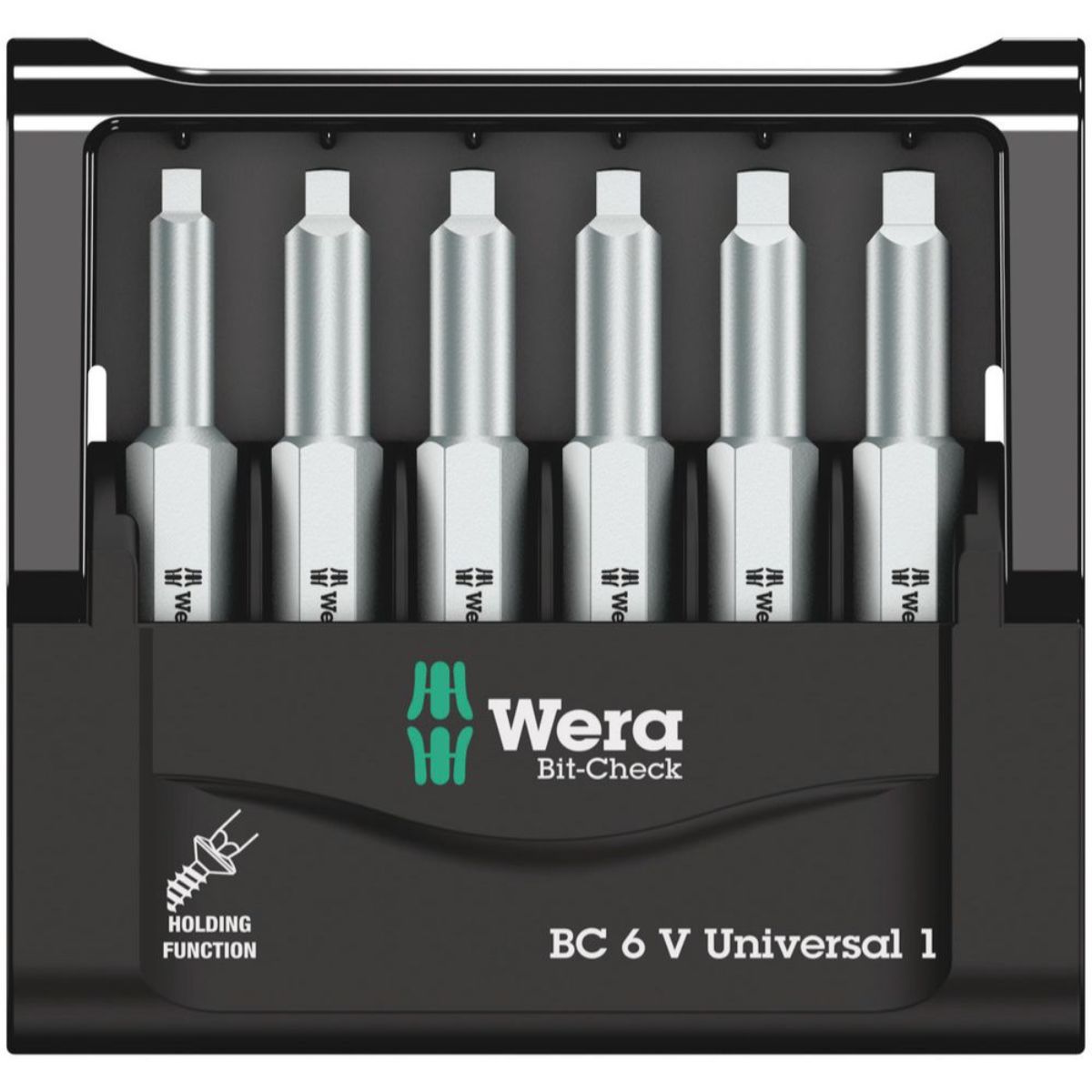 Wera Bit-Check 6 V Universal 1, 6-teilig