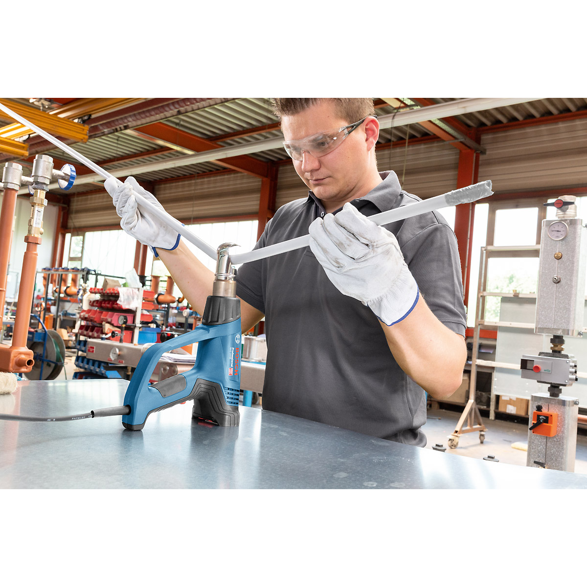 Bosch Heißluftgebläse GHG 23-66, 2 Düsen