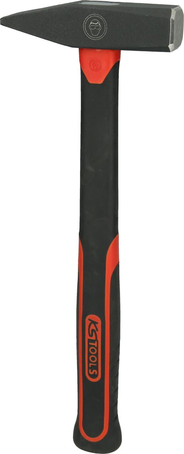 KS Tools Schlosserhammer mit Fiberglasstiel