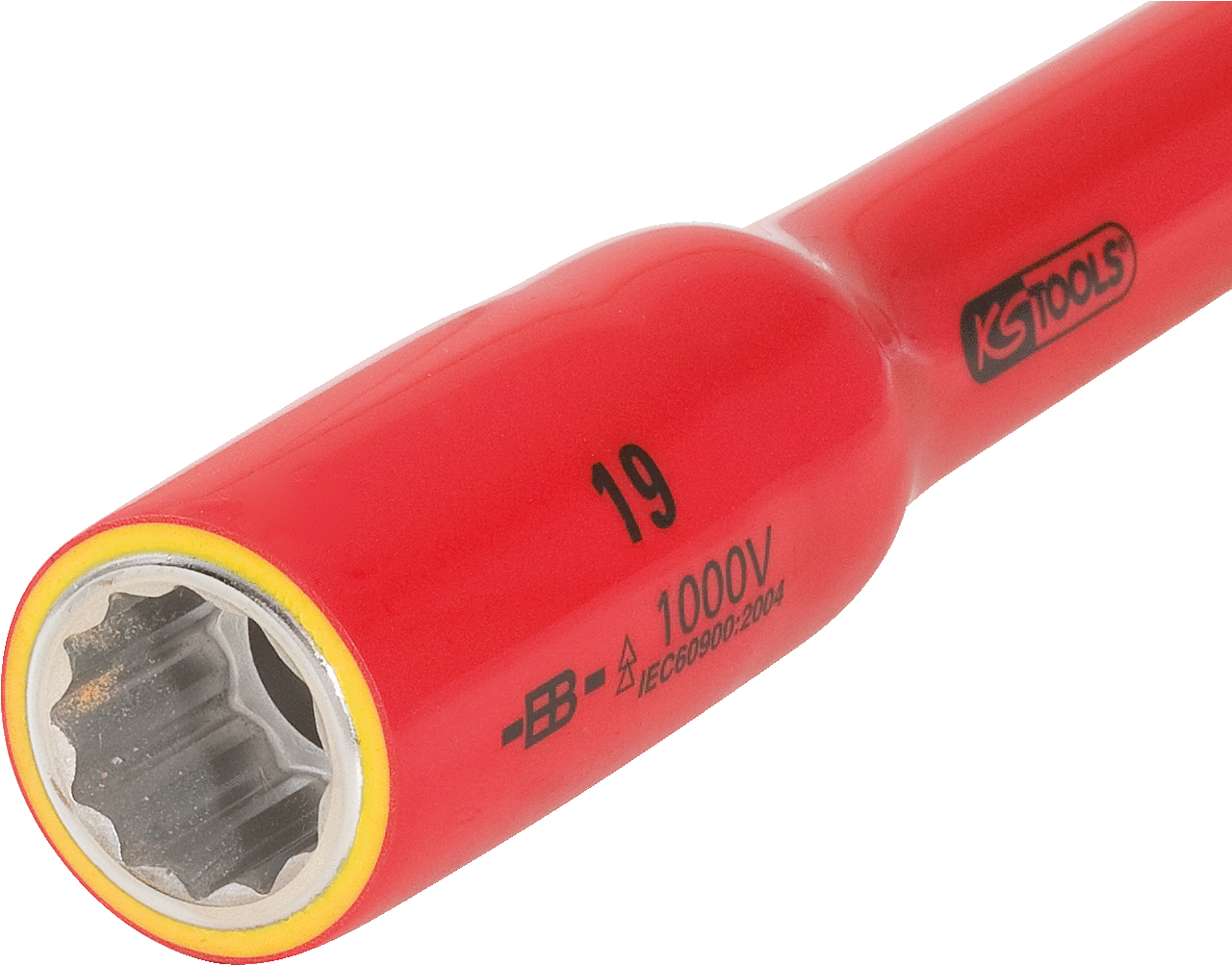 KS Tools 3/8" Stecknuss mit Schutzisolierung, XL
