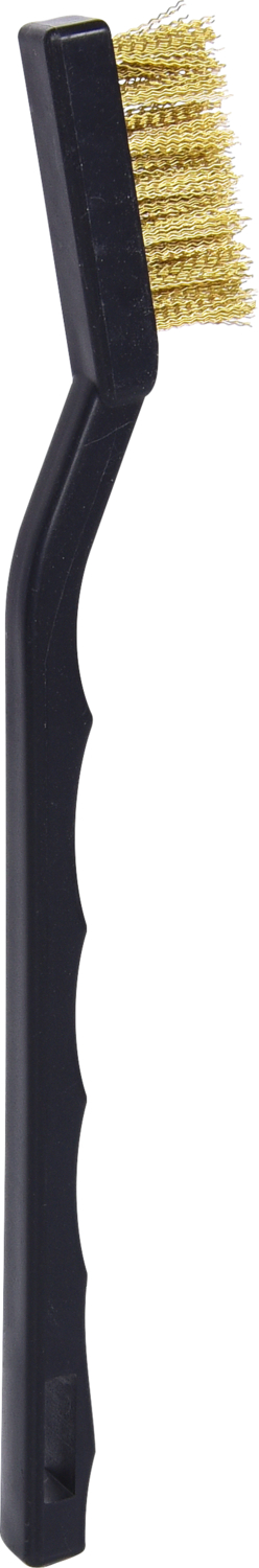KS Tools Messingdraht Zündkerzen-Drahtbürste-2-reihig, 170mm